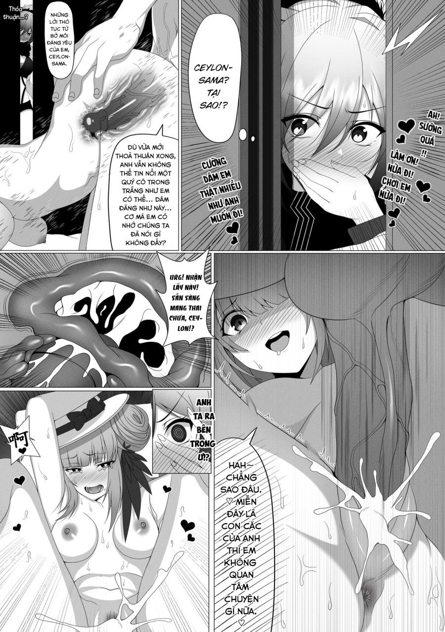 Doctor×ceylon×schwarz (arknights) Oneshot page 5 - Giả Dược
