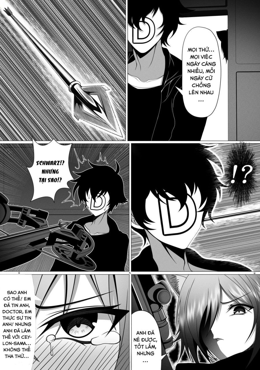 Doctor×ceylon×schwarz (arknights) Oneshot page 7 - Giả Dược