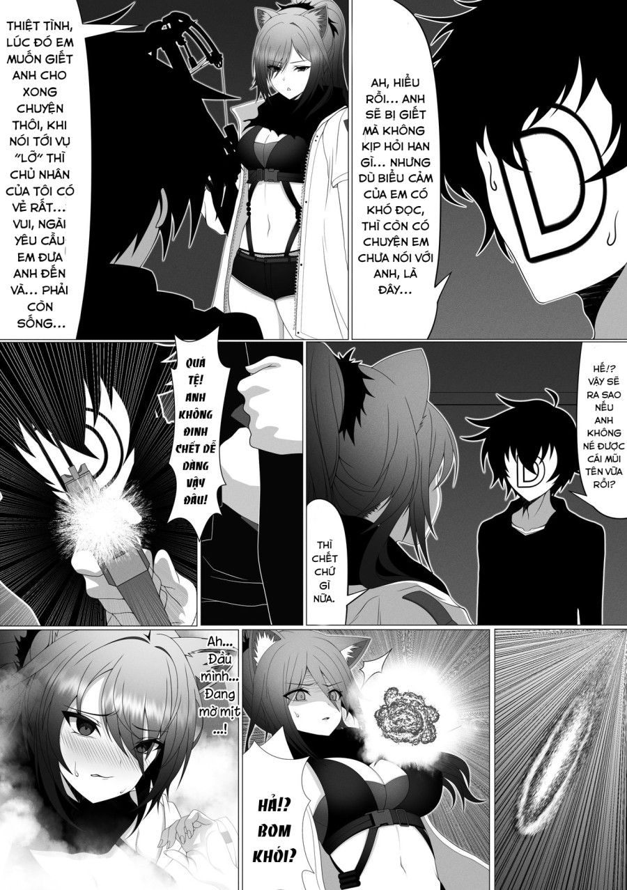 Doctor×ceylon×schwarz (arknights) Oneshot page 8 - Giả Dược