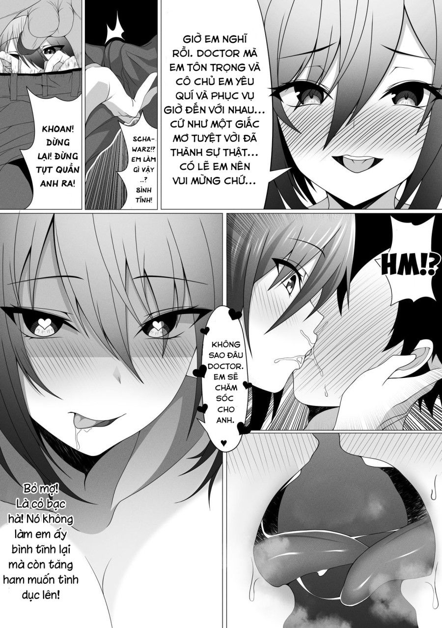 Doctor×ceylon×schwarz (arknights) Oneshot page 10 - Giả Dược