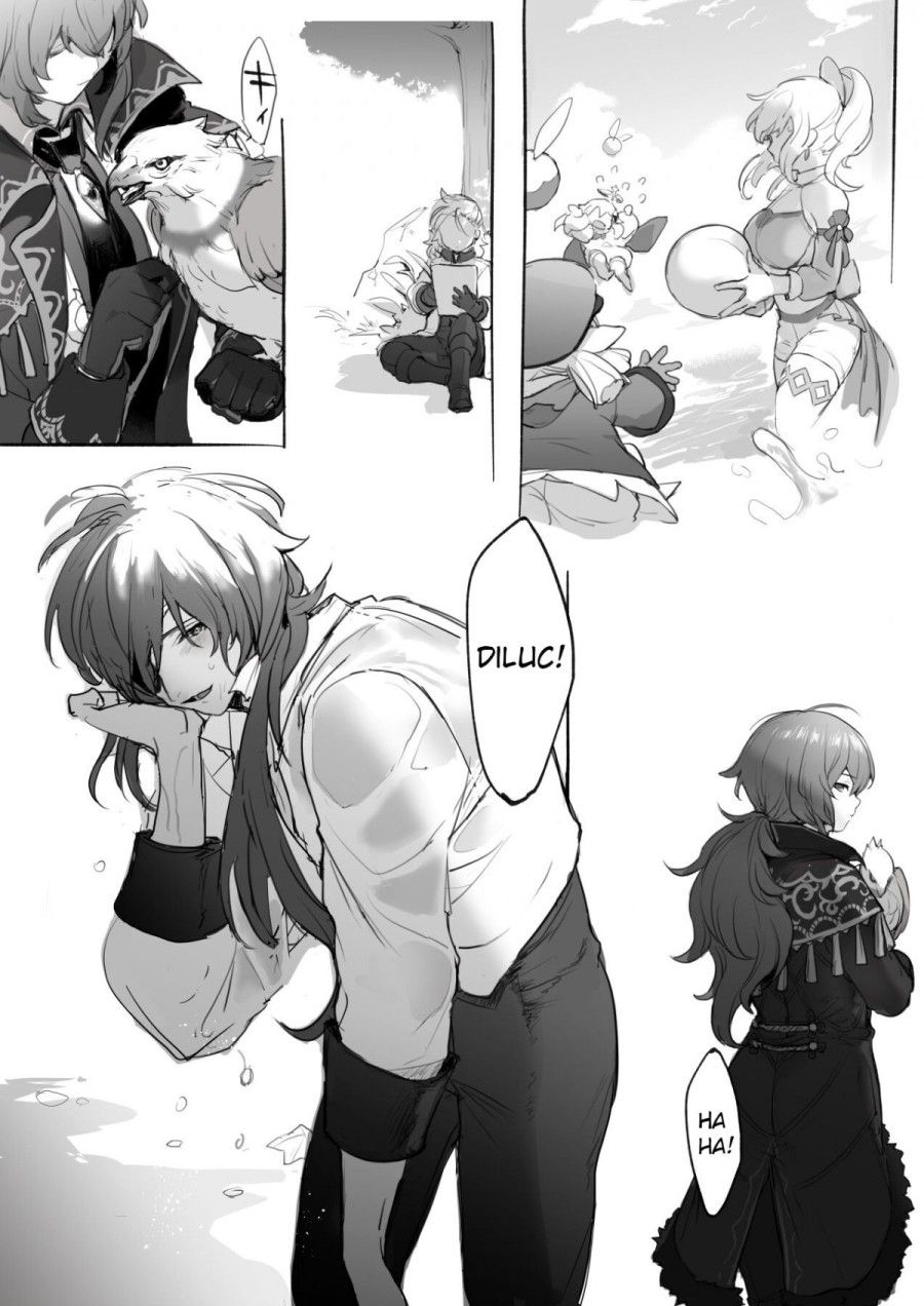 Đôi Bạn Thân Kaeya & Diluc Wa Oneshot page 4 - Giả Dược