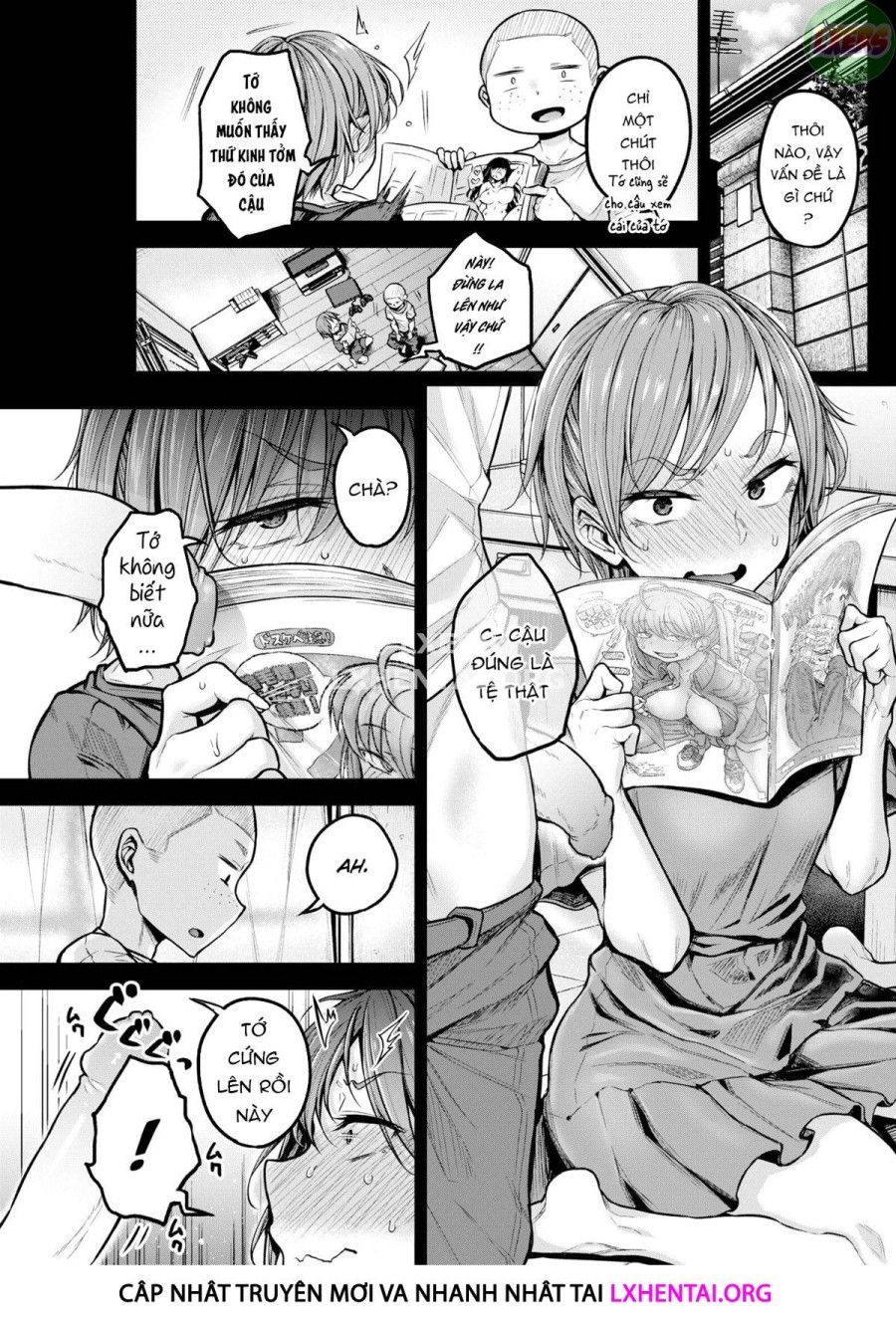 Đời Sống Tình Dục Của Habu Và Shouta Oneshot page 5 - Giả Dược