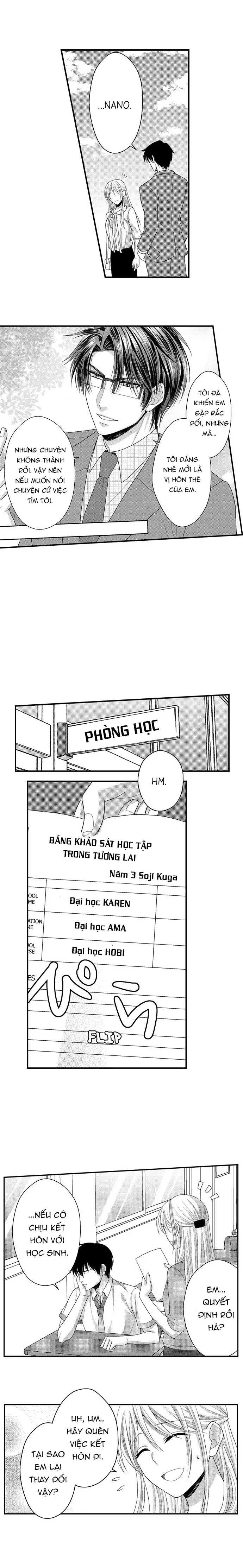 đọc truyện Đối Tượng Xem Mắt Là Học Sinh Của Tôi Và Còn Là Một Đứa Trẻ Ngỗ Nghịch Chương 8.2 ảnh 1 tại Giả Dược