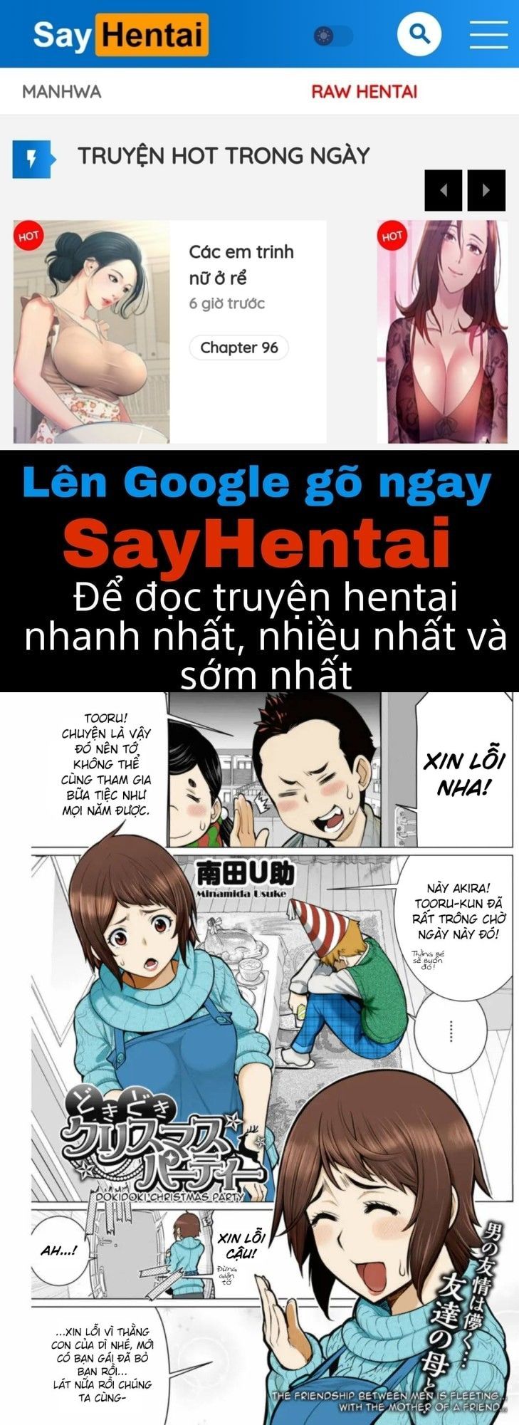 đọc truyện Dokidoki Christmas Party Oneshot ảnh 2 tại Thiên Thai Truyện