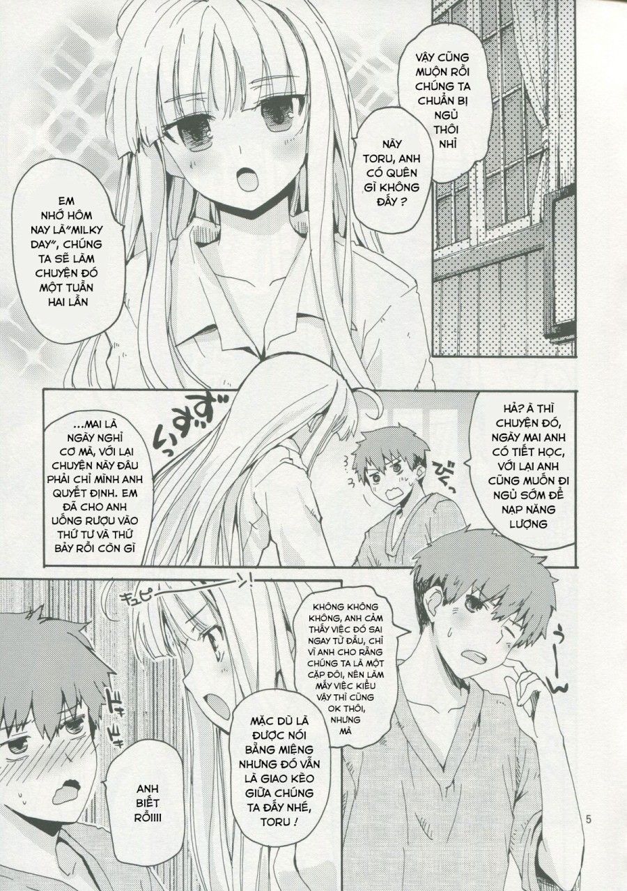 đọc truyện Dokidoki Milk Tea Oneshot ảnh 7 tại Thiên Thai Truyện