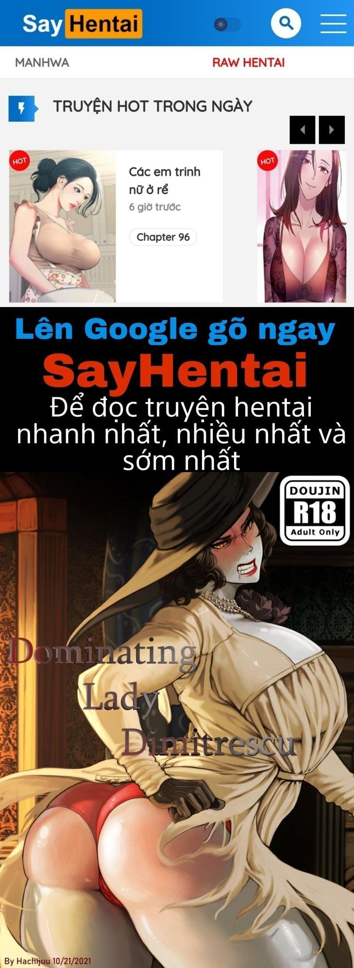 đọc truyện Dominating Lady Dimitrescu Oneshot ảnh 2 tại Thiên Thai Truyện