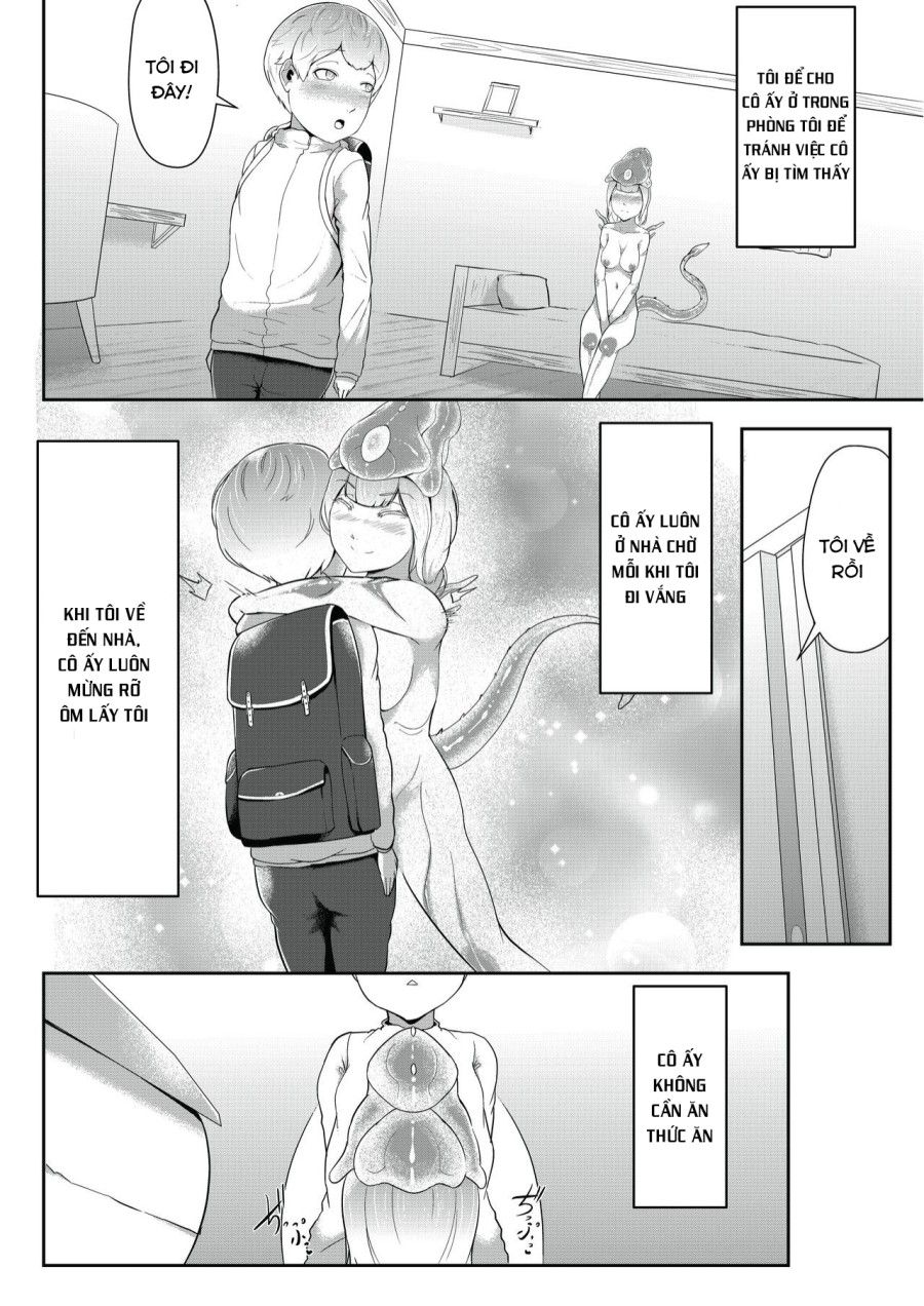 Dondon Seichou Suru Hatsujou No Igyou Musume To Boku Oneshot page 14 - Giả Dược