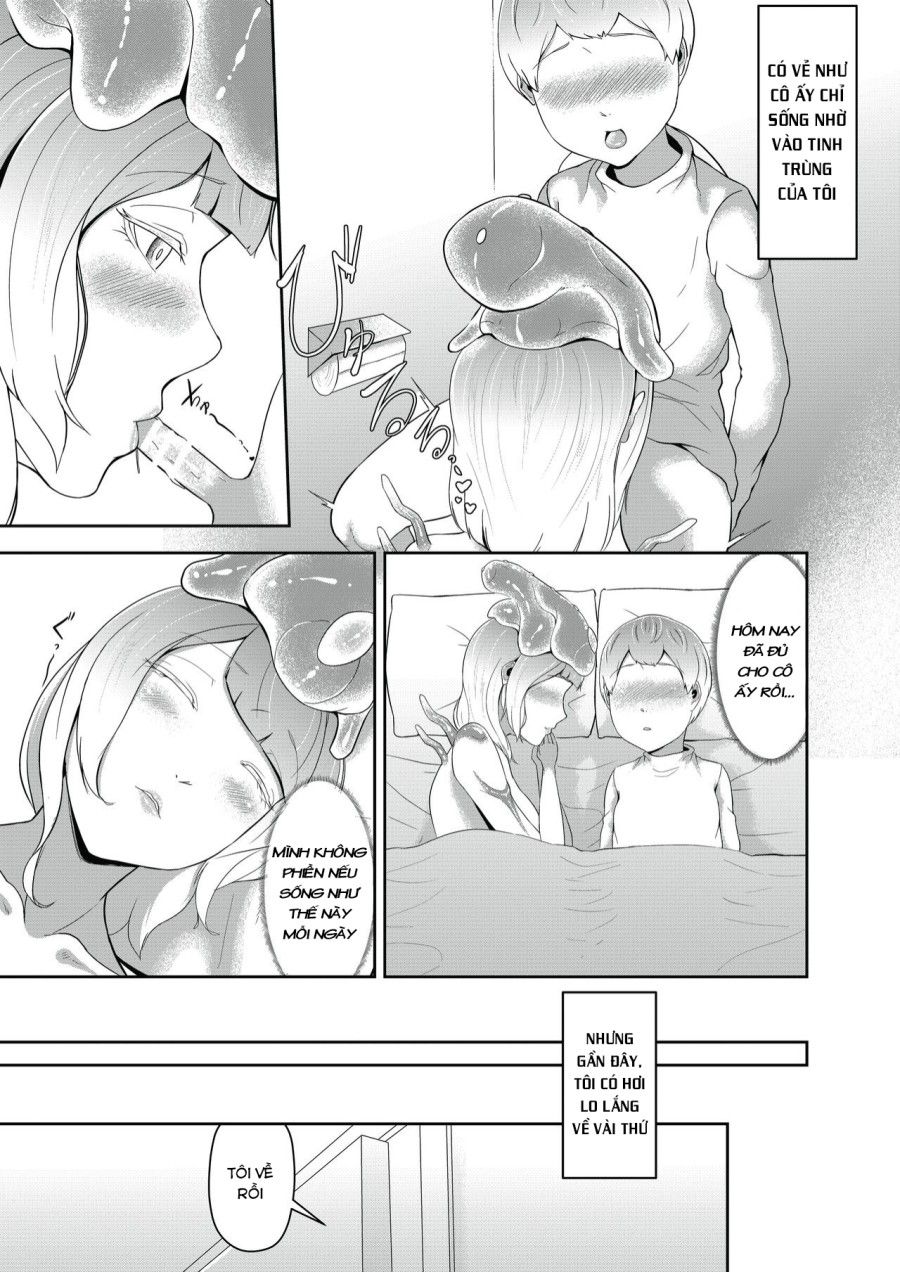 Dondon Seichou Suru Hatsujou No Igyou Musume To Boku Oneshot page 15 - Giả Dược