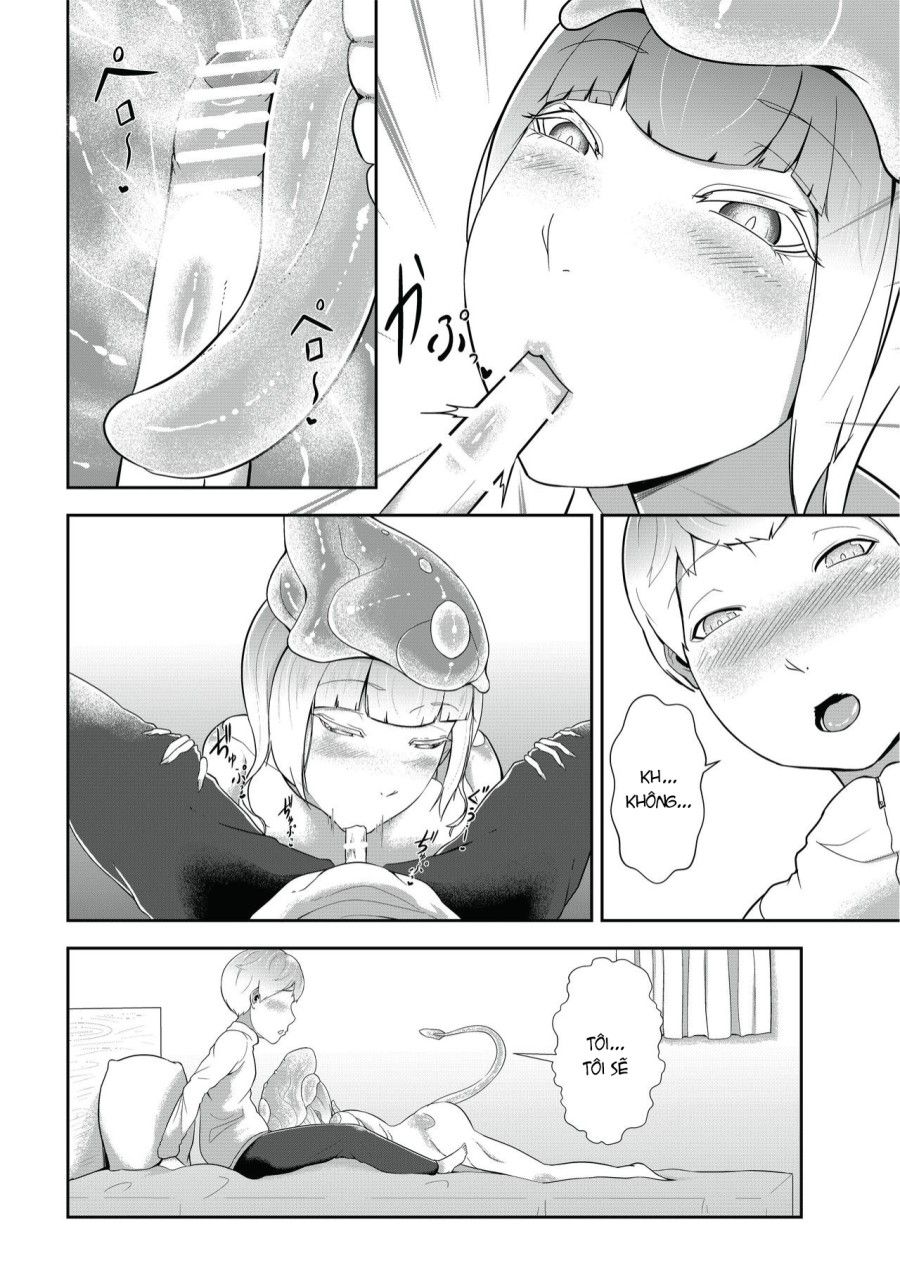 Dondon Seichou Suru Hatsujou No Igyou Musume To Boku Oneshot page 6 - Giả Dược