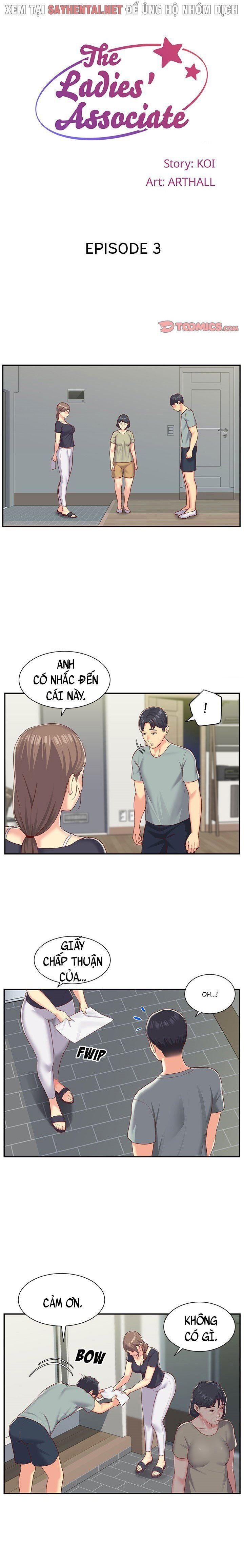 đọc truyện Đồng Minh Của Các Quý Cô Chương 3 ảnh 1 tại Giả Dược