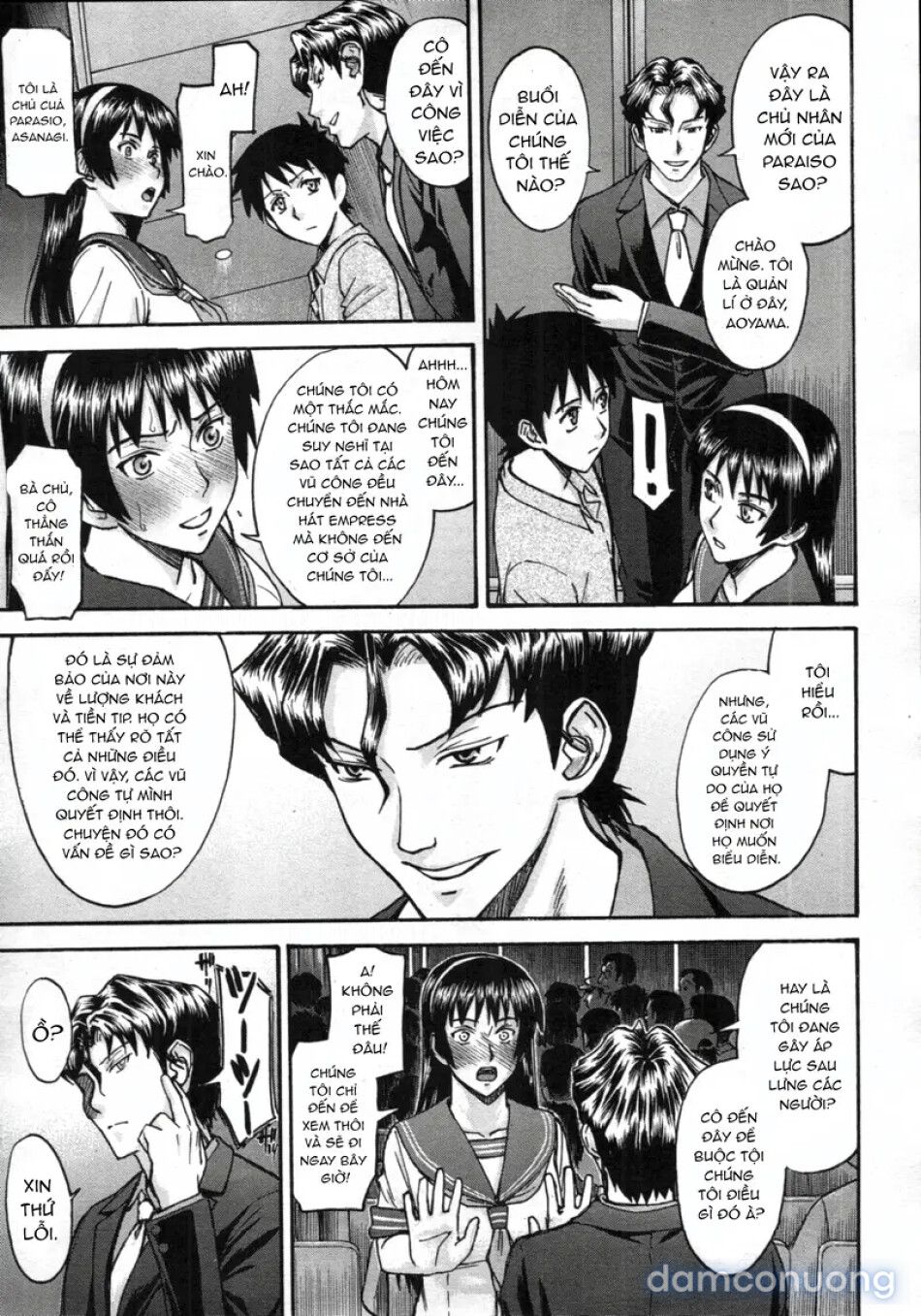 đọc truyện Đồng Phục Thủy Thủ Và Màn Thoát Y Chương 1 ảnh 8 tại Thiên Thai Truyện