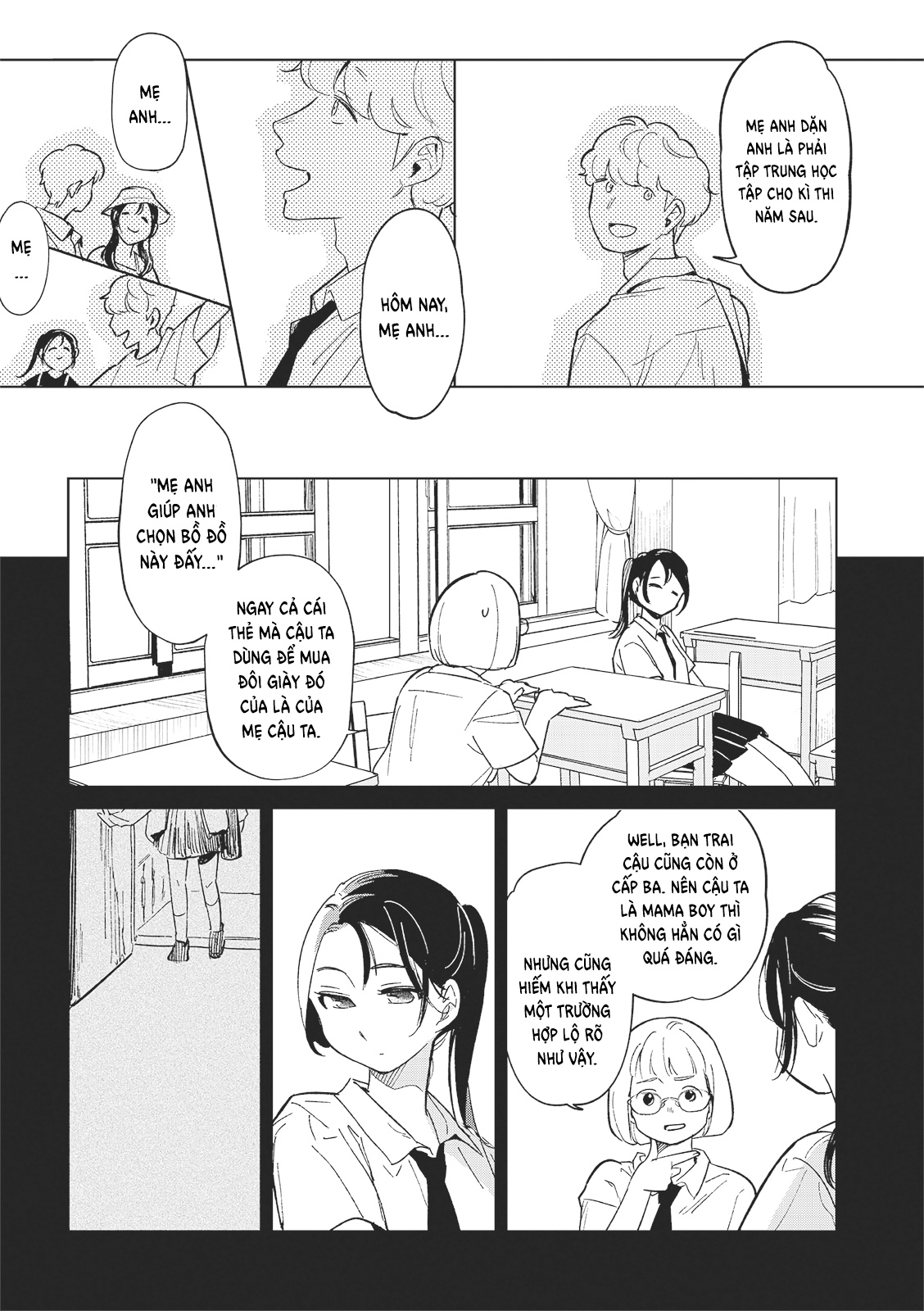 đọc truyện Đồng Phục Và Chiếc Ô Chương 1 ảnh 8 tại Thiên Thai Truyện