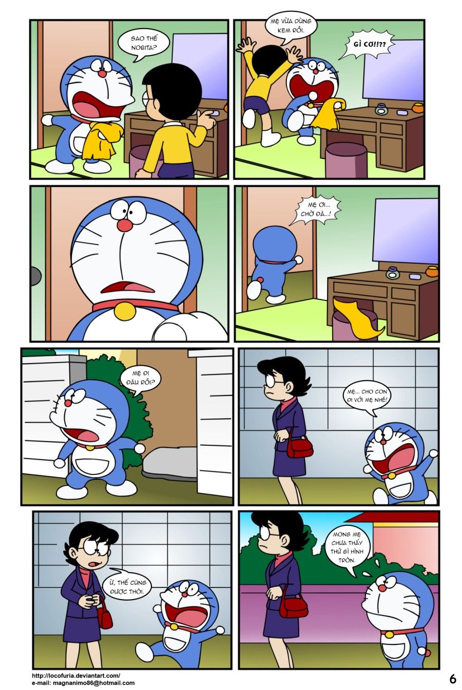 Doraemon? Chương 1 page 8 - Giả Dược