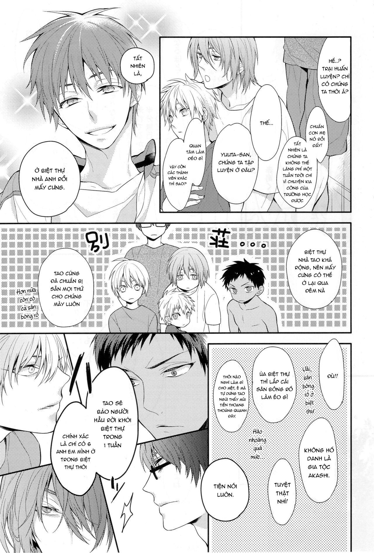 đọc truyện Doujinshi Của Kuroko No Basket Ball Chương 1 ảnh 4 tại Truyện Dạ Ký