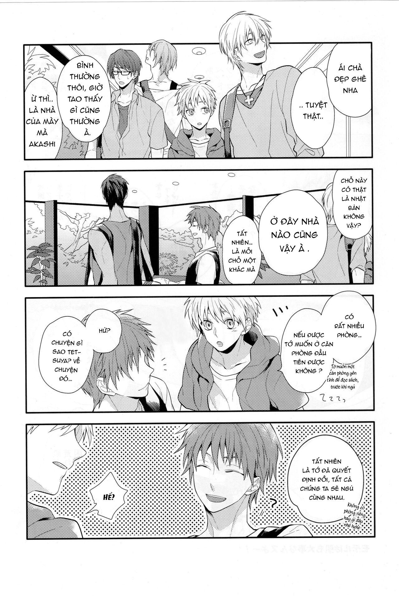 đọc truyện Doujinshi Của Kuroko No Basket Ball Chương 1 ảnh 8 tại Truyện Dạ Ký