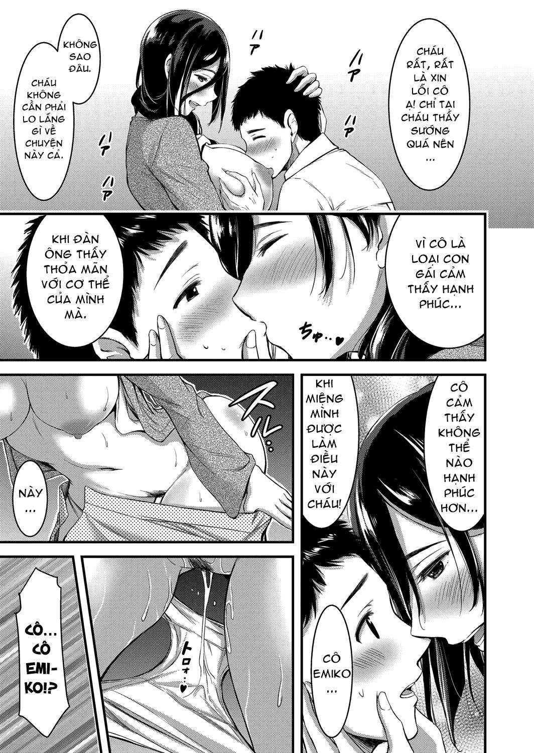 Doutei Tsumamigui Counselor ~yuujin No Musuko Ni Kindan Fudeoroshi~ Oneshot page 17 - Giả Dược