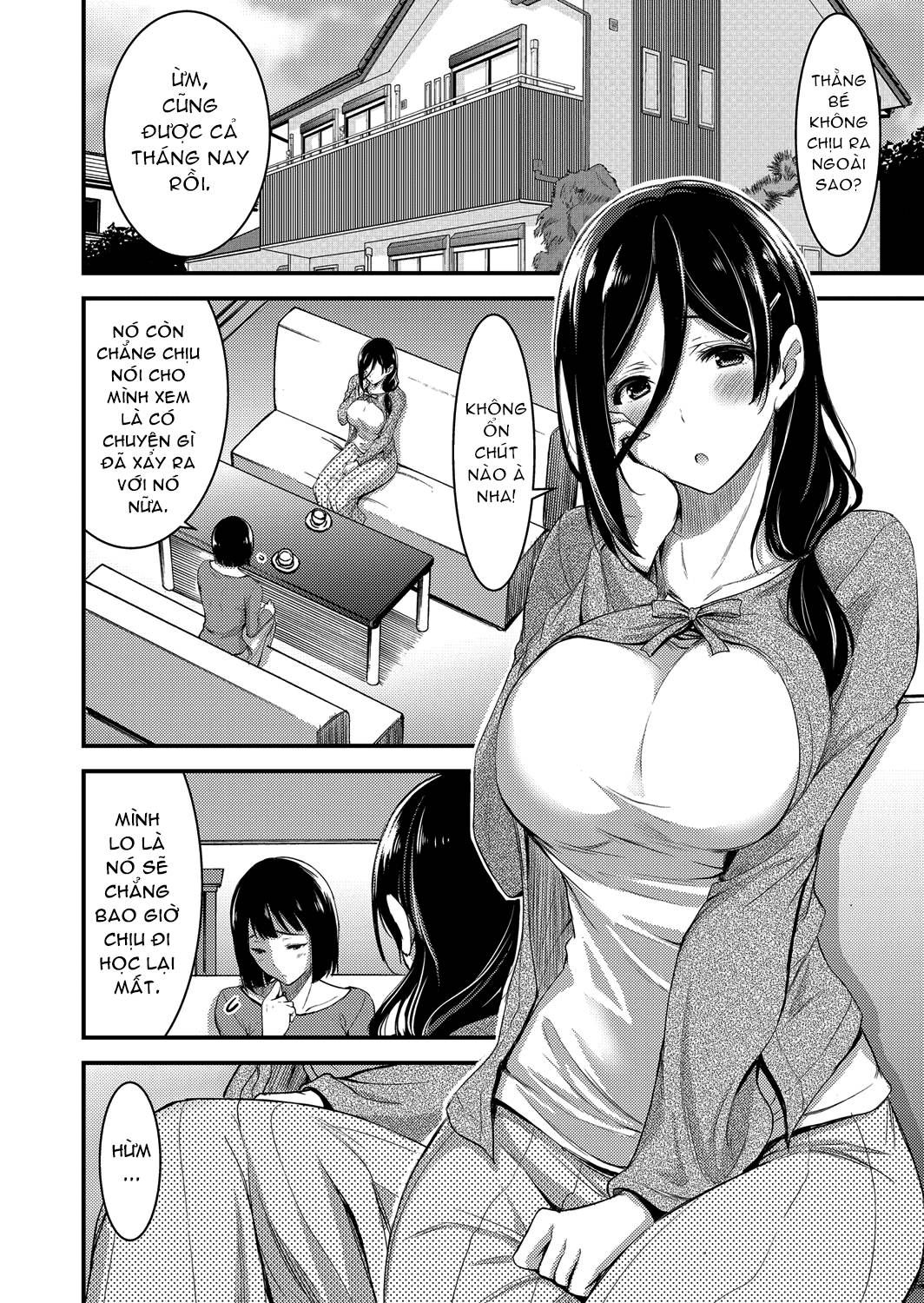 Doutei Tsumamigui Counselor ~yuujin No Musuko Ni Kindan Fudeoroshi~ Oneshot page 3 - Giả Dược