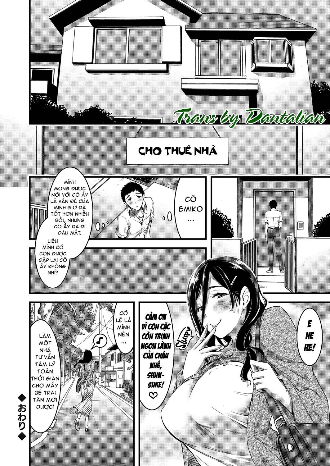 Doutei Tsumamigui Counselor ~yuujin No Musuko Ni Kindan Fudeoroshi~ Oneshot page 24 - Giả Dược