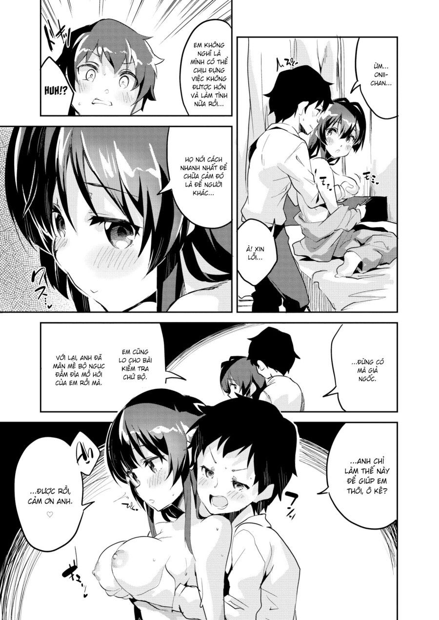 Dù Bị Ốm, Nhưng Con Em Tôi Vẫn Nghiền Hôn Oneshot page 7 - Giả Dược