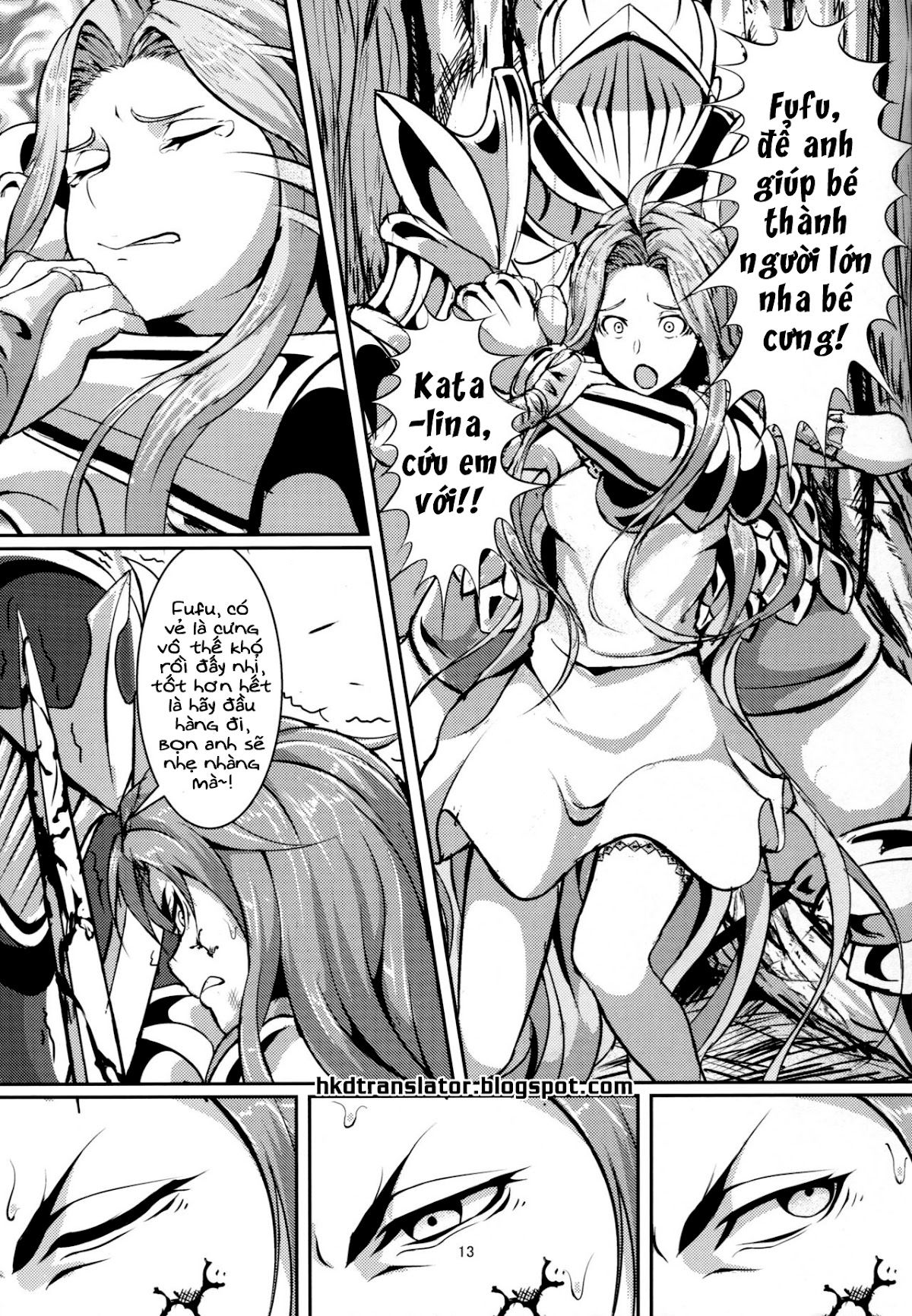 đọc truyện Dù Cho Cơ Thể Này Có Vấy Bẩn Đi Nữa… (granblue Fantasy) Oneshot ảnh 12 tại Giả Dược