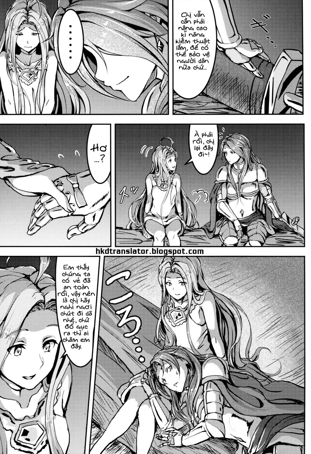 đọc truyện Dù Cho Cơ Thể Này Có Vấy Bẩn Đi Nữa… (granblue Fantasy) Oneshot ảnh 21 tại Giả Dược
