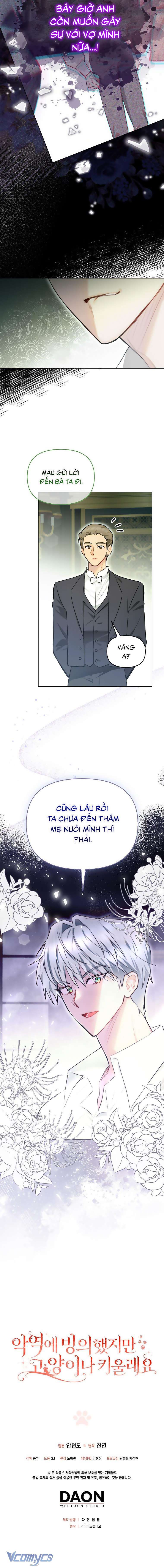 đọc truyện Dù Là Ác Nữ Nhưng Tôi Vẫn Phải Chăm Sóc Mèo Chương 9 ảnh 8 tại Giả Dược