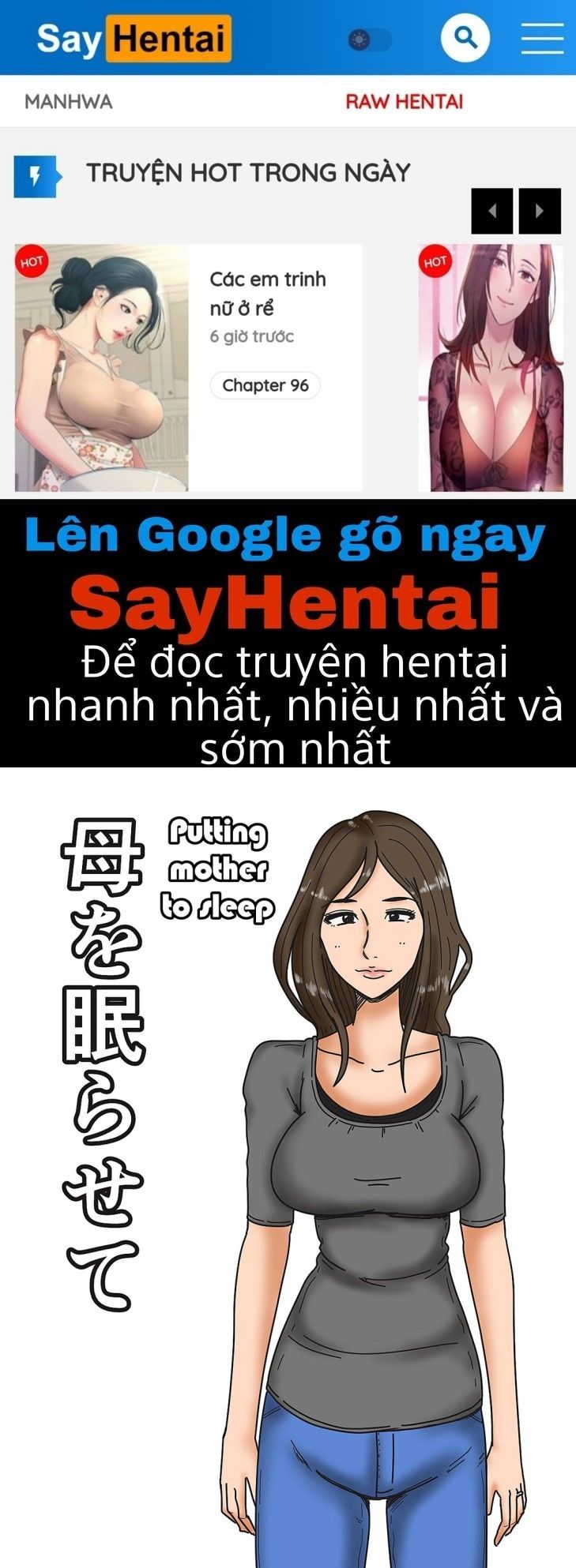 đọc truyện Dụ Mẹ Uống Thuốc Ngủ Oneshot ảnh 2 tại Thiên Thai Truyện