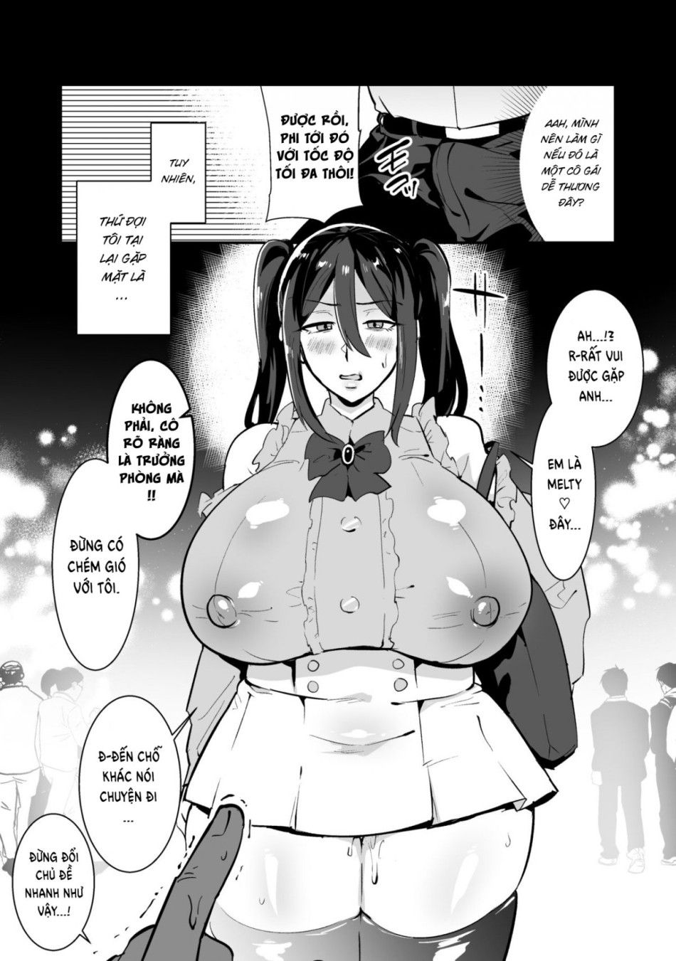 Đụ Nàng Sếp Của Tôi, Người Thích Trang Điểm Để Trông Trẻ Trung Hơn. Oneshot page 5 - Giả Dược