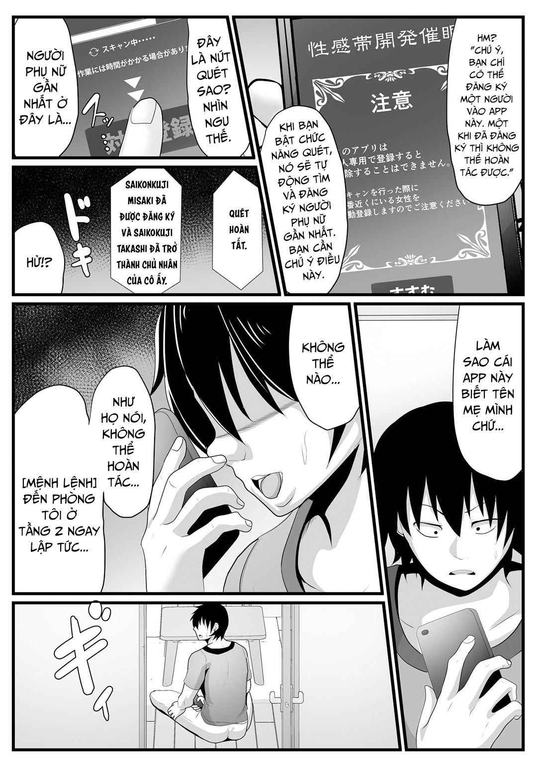 đọc truyện Dùng App Thôi Miên Mẹ Oneshot ảnh 7 tại Thiên Thai Truyện