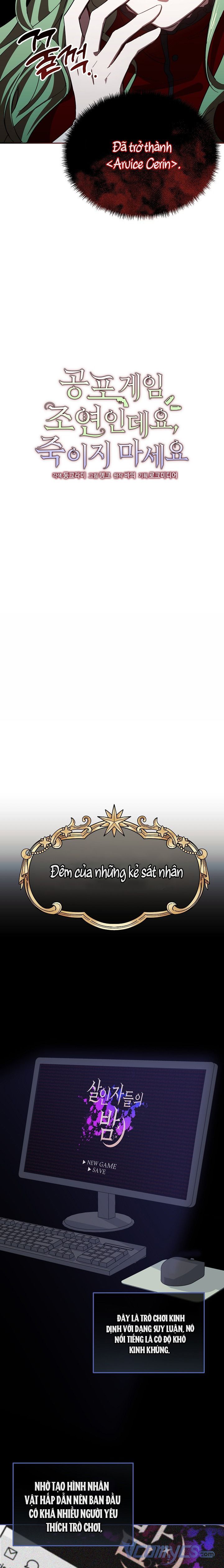 đọc truyện Đừng Giết Tôi, Tôi Chỉ Là Nhân Vật Phụ Trong Trò Chơi Kinh Dị Thôi Chương 2 ảnh 3 tại Thiên Thai Truyện