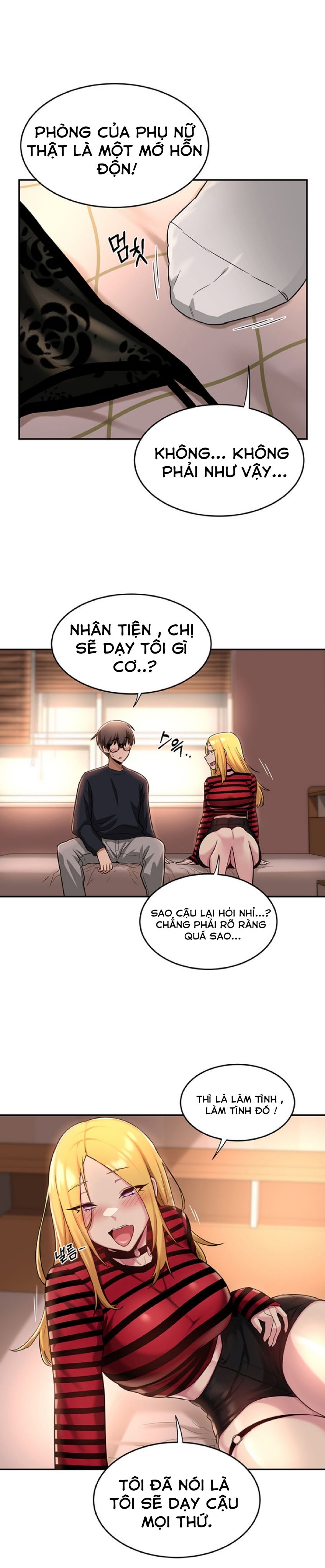 đọc truyện Đừng Học Nữa, Chạm Vào Em Đi Mà! Chương 11 ảnh 10 tại Giả Dược