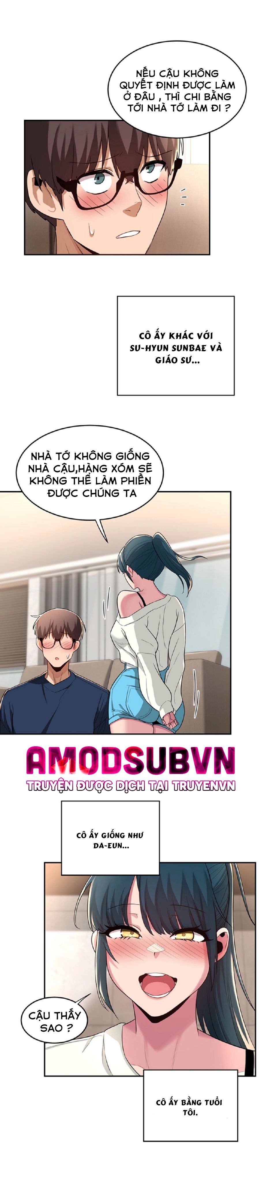 đọc truyện Đừng Học Nữa, Chạm Vào Em Đi Mà! Chương 21 ảnh 1 tại Giả Dược