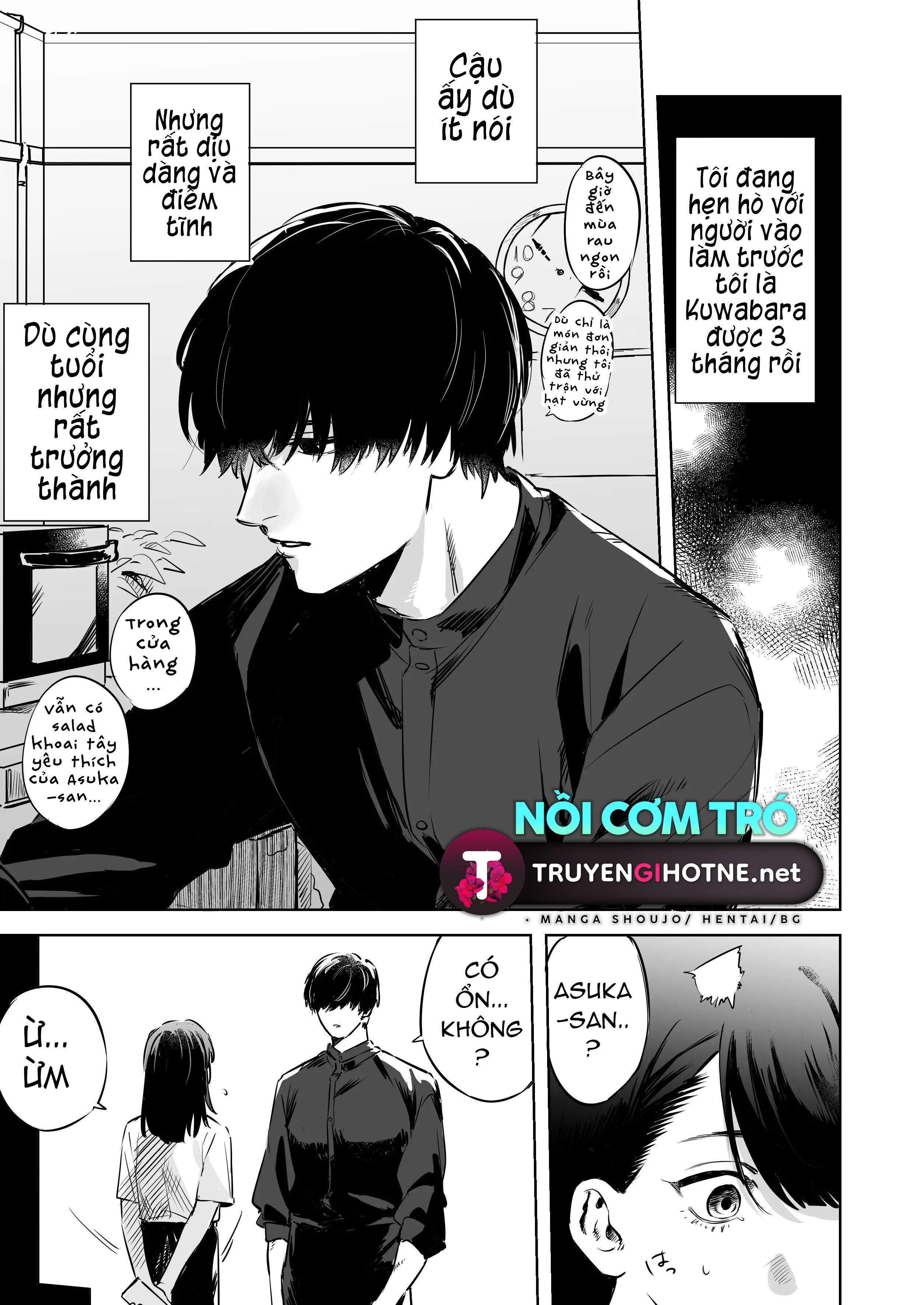 đọc truyện Đừng Kiềm Chế Kuwabara-kun - Nếu Tấn Công Anh Chàng Ít Nói Thì Sẽ Bị Trả Đũa Bằng Cách Làm Tình Thật Nhiều! Chương 1.1 ảnh 5 tại Thiên Thai Truyện