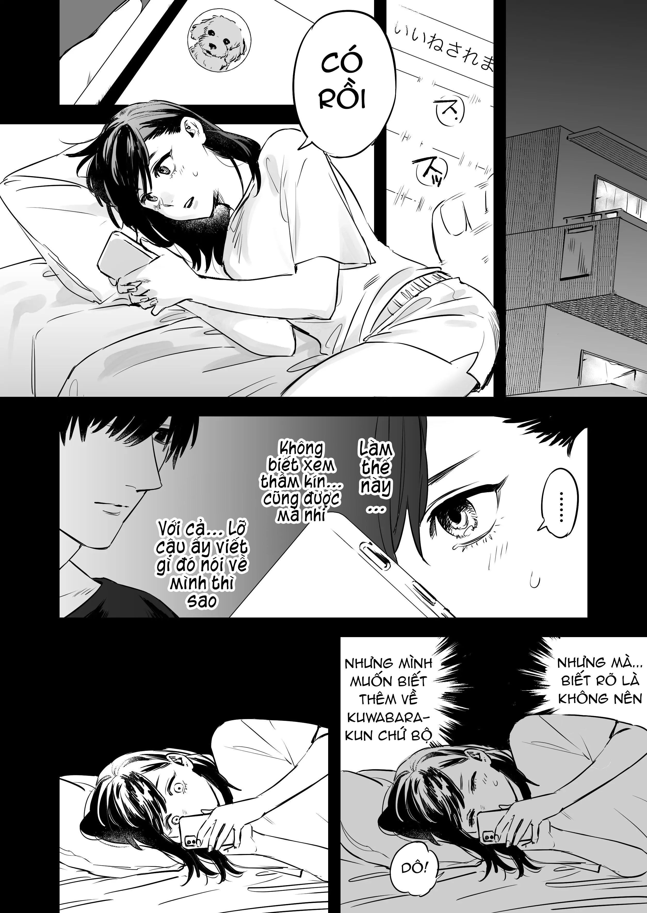 đọc truyện Đừng Kiềm Chế Kuwabara-kun - Nếu Tấn Công Anh Chàng Ít Nói Thì Sẽ Bị Trả Đũa Bằng Cách Làm Tình Thật Nhiều! Chương 1.1 ảnh 10 tại Thiên Thai Truyện