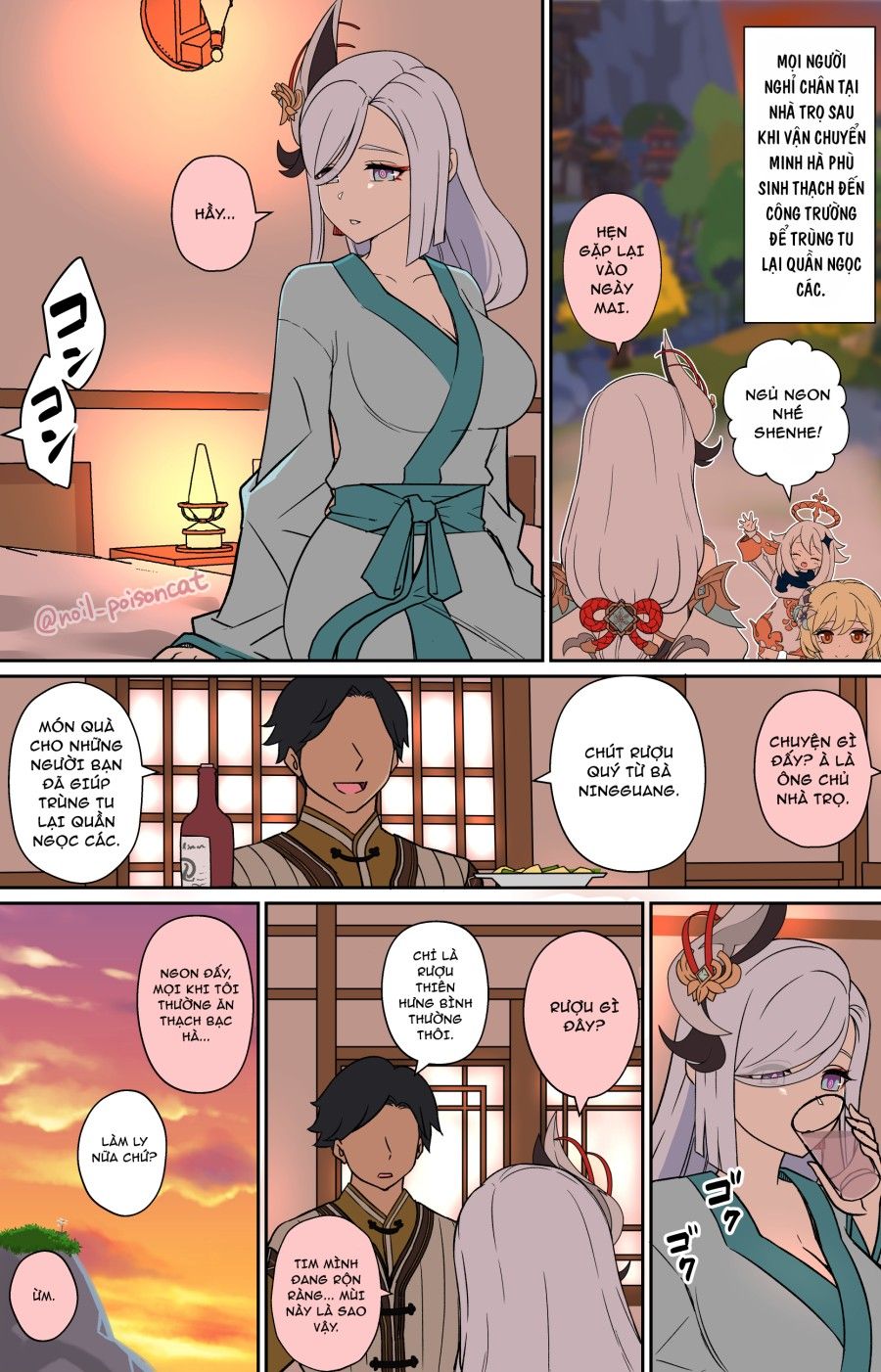 Đừng Làm Chuyện Xấu Khi Shenhe Xỉn Chương 0 page 4 - Giả Dược