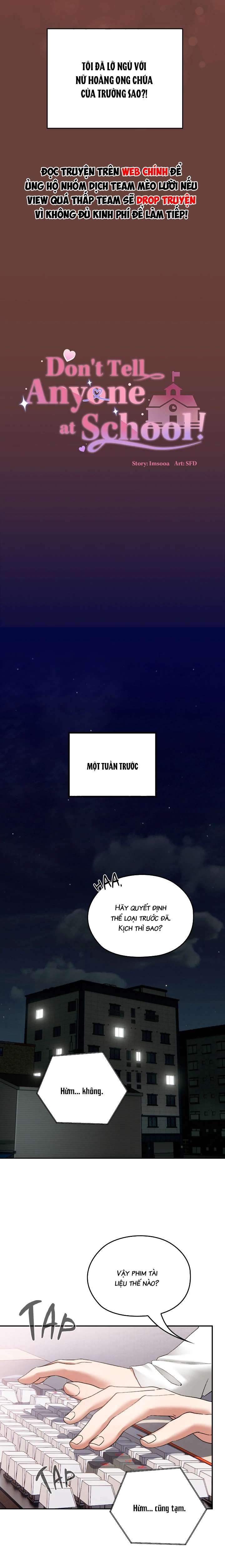 đọc truyện Đừng Nói Với Ai Ở Trường! Chương 1 ảnh 5 tại Thiên Thai Truyện