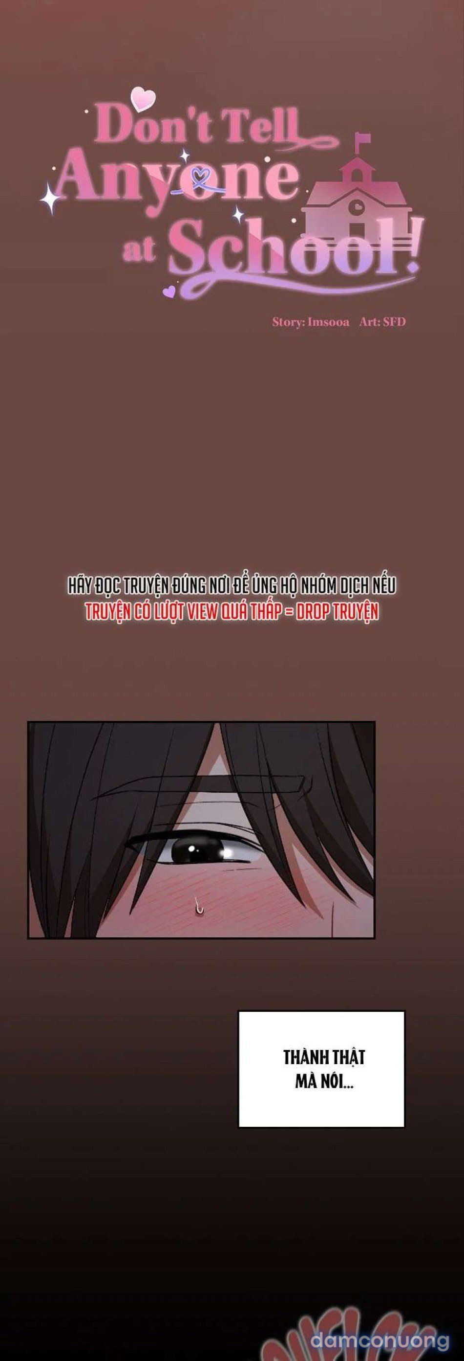 đọc truyện Đừng Nói Với Ai Ở Trường! Chương 13 ảnh 11 tại Thiên Thai Truyện