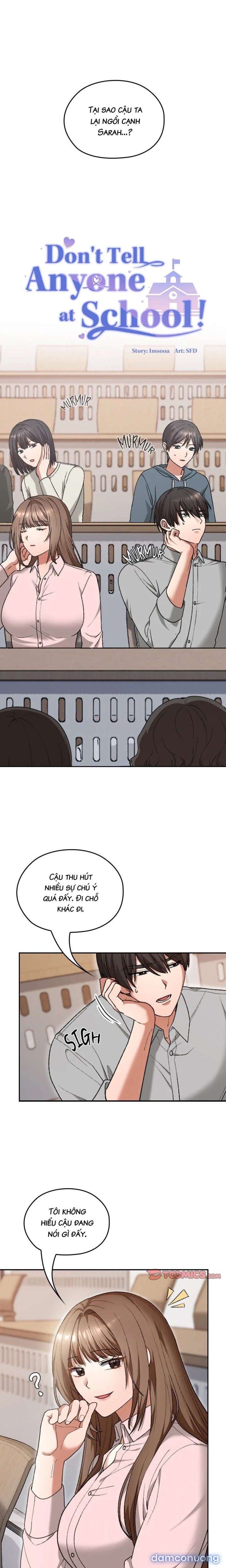 đọc truyện Đừng Nói Với Ai Ở Trường! Chương 6 ảnh 9 tại Thiên Thai Truyện