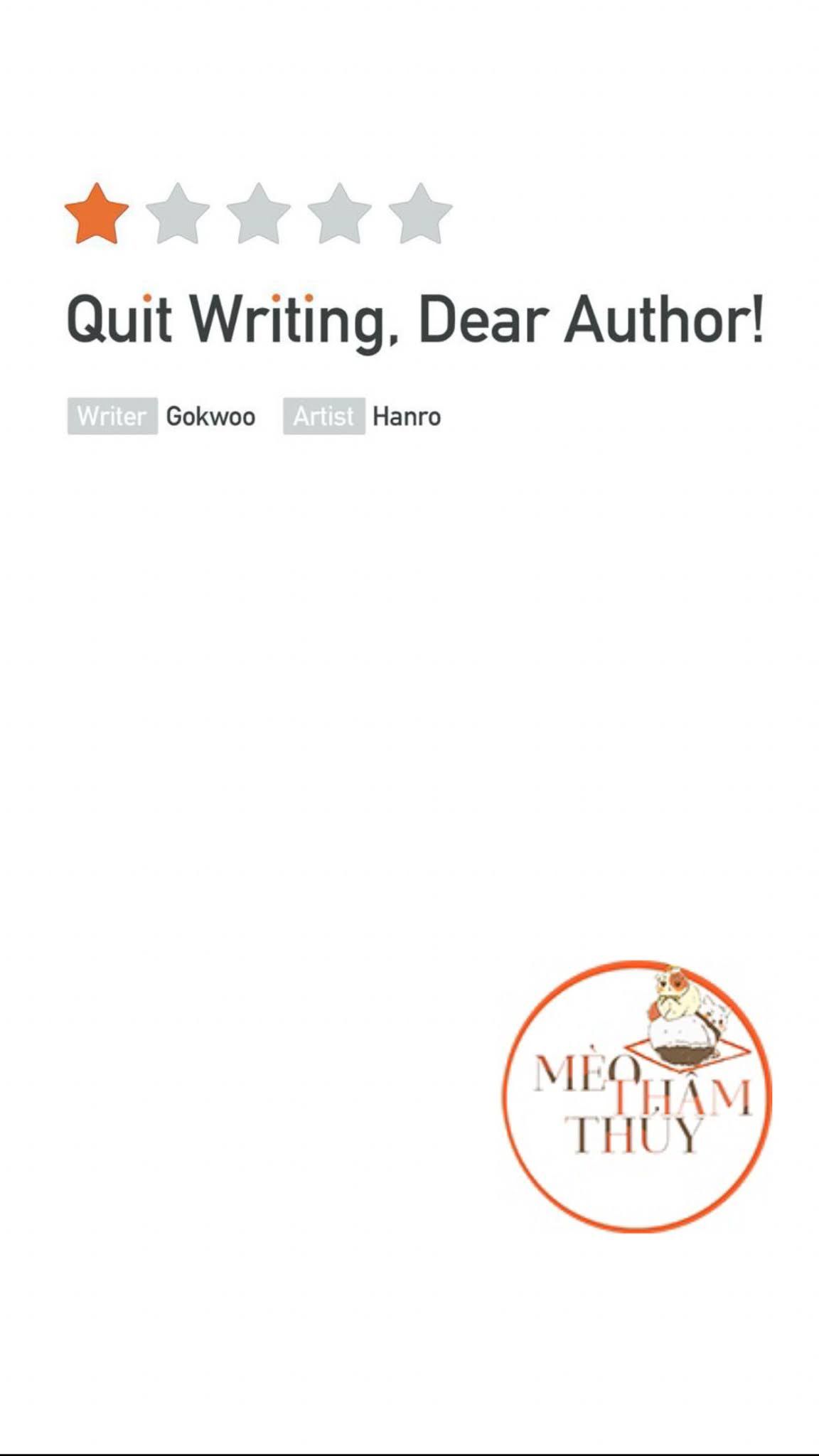 đọc truyện Đừng Viết Nữa,tác Giả Thân Mến! Chương 13 ảnh 23 tại Thiên Thai Truyện