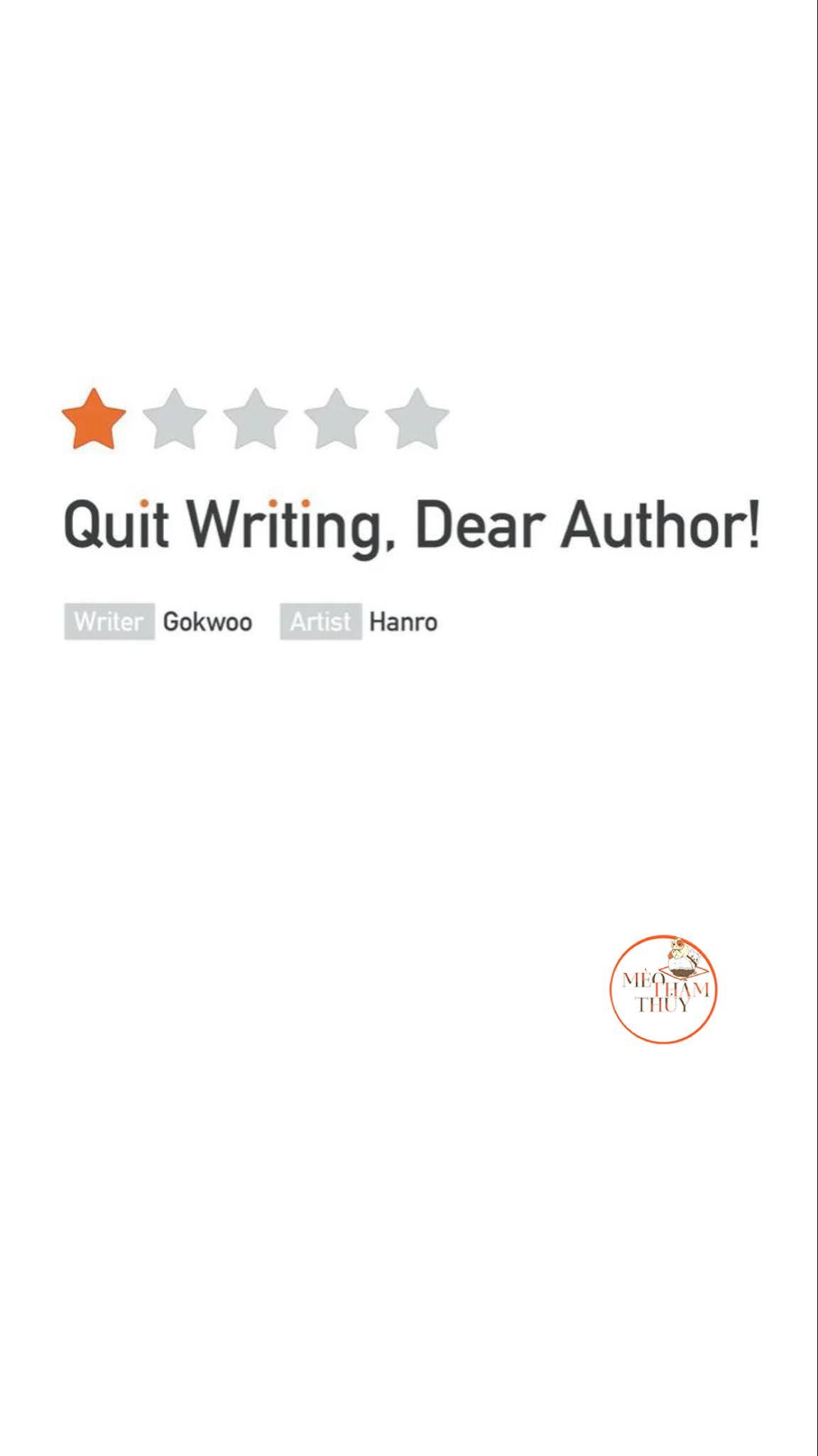 đọc truyện Đừng Viết Nữa,tác Giả Thân Mến! Chương 18 ảnh 10 tại Thiên Thai Truyện