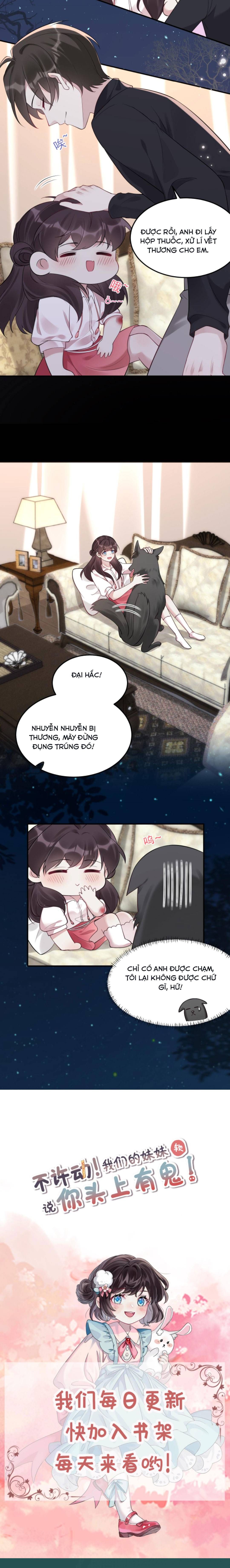 đọc truyện Đứng Yên! Em Gái Chúng Tôi Nói Trên Đầu Bạn Có Quỷ Chương 80 ảnh 3 tại Giả Dược