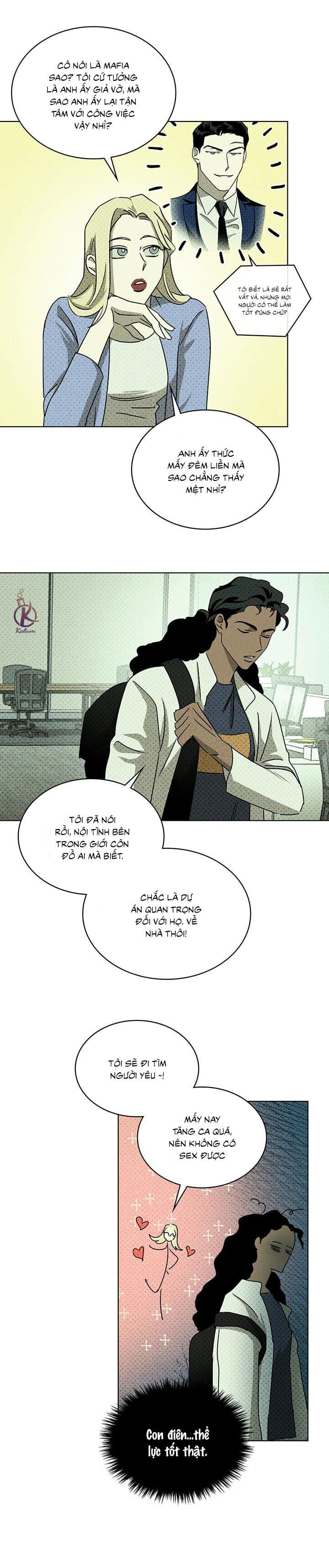 đọc truyện Dưới Ánh Đèn Xanh Chương 25 ảnh 9 tại Thiên Thai Truyện