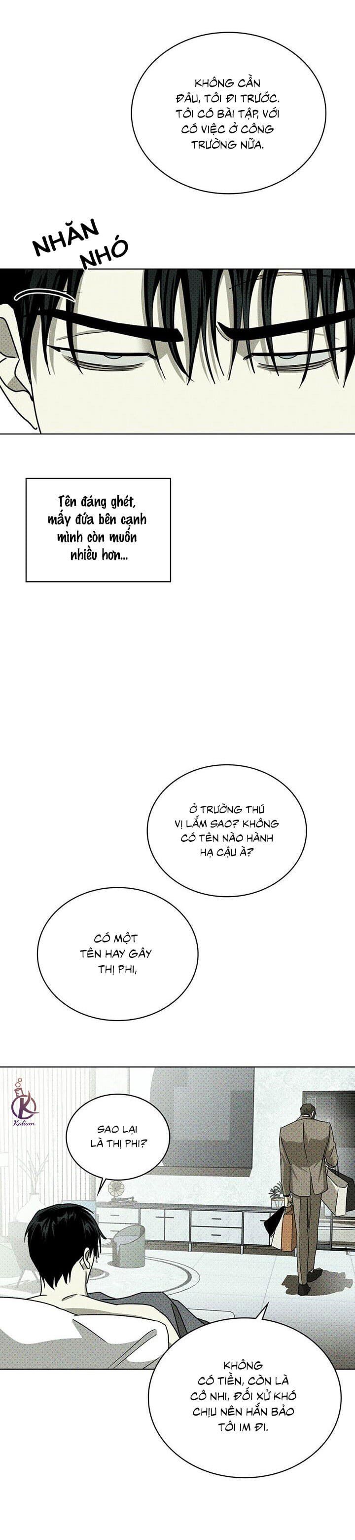 đọc truyện Dưới Ánh Đèn Xanh Chương 34.5 ảnh 10 tại Thiên Thai Truyện