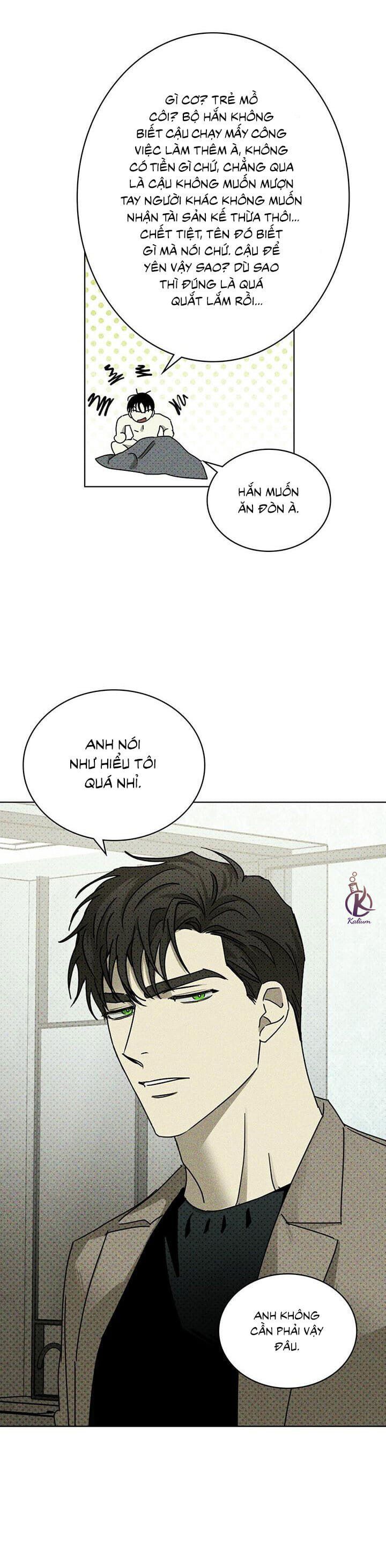 đọc truyện Dưới Ánh Đèn Xanh Chương 34.5 ảnh 11 tại Thiên Thai Truyện