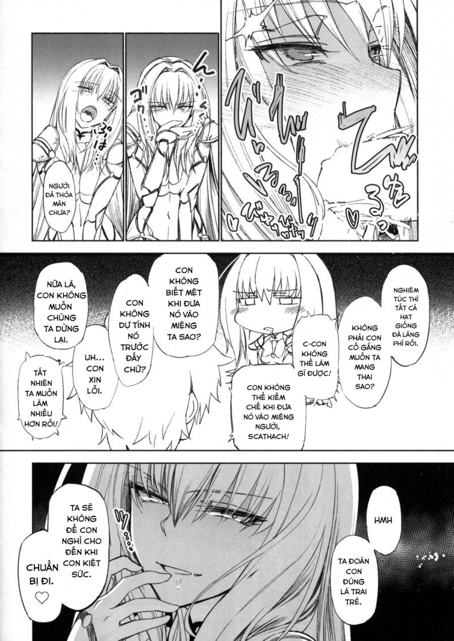 E! Iin Desu Ka Scathach-san Oneshot page 15 - Giả Dược