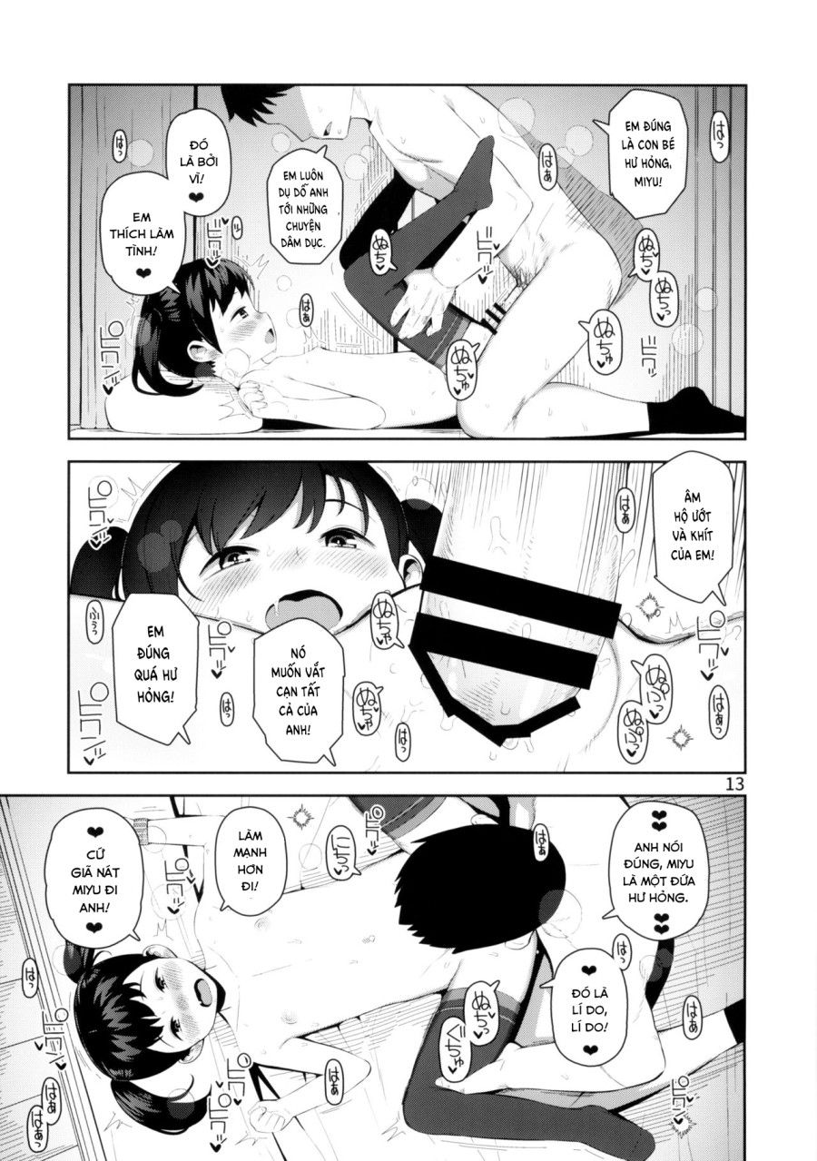 Ecchi Daisuki Miyu-chan Oneshot page 17 - Giả Dược