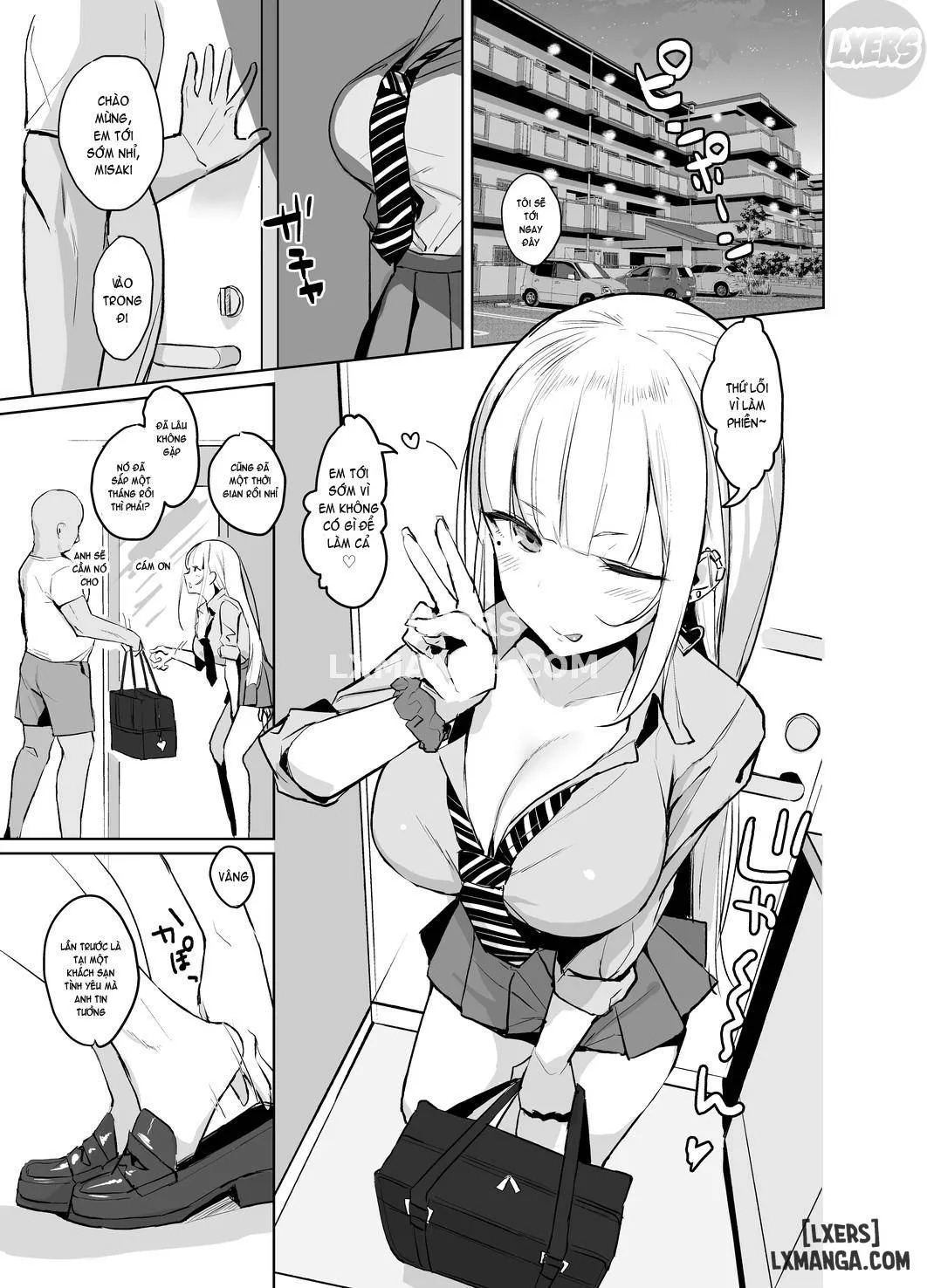 Ecchi na Gal JK ga Kyokon Zetsurin Oji-san to Pakoru Yatsu oneshot - Chương 1