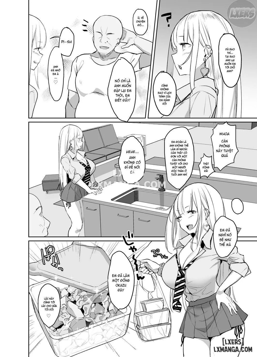 Ecchi na Gal JK ga Kyokon Zetsurin Oji-san to Pakoru Yatsu oneshot - Chương 1