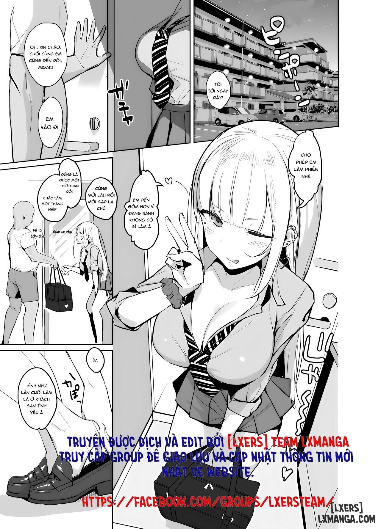 đọc truyện Ecchi Na Gal Jk Ga Kyokon Zetsurin Oji-san To Pakoru Yatsu Oneshot ảnh 3 tại Thiên Thai Truyện