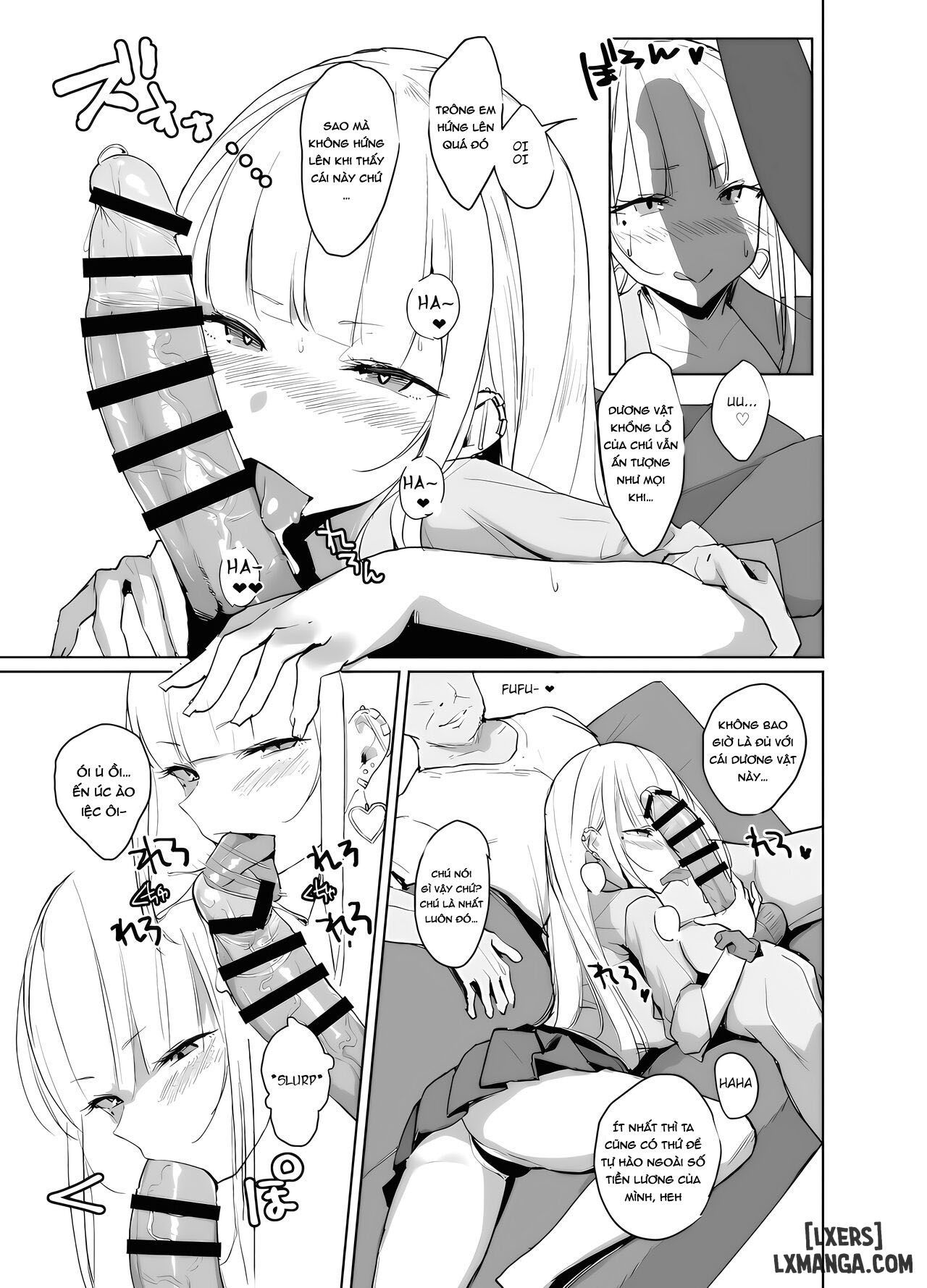 đọc truyện Ecchi Na Gal Jk Ga Kyokon Zetsurin Oji-san To Pakoru Yatsu Oneshot ảnh 7 tại Thiên Thai Truyện